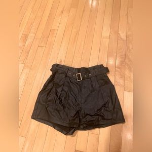 BLACK SHORTS/ SIZE M WORN ONCE